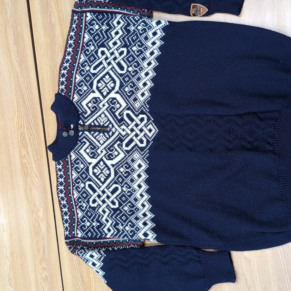 Dale of Norway Men's Vail Zip Sweater XL
